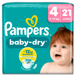 Pampers Baby-Dry maat 4 key size