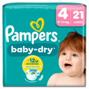 Pampers Baby-Dry maat 4 key size