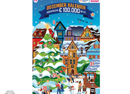 Krasloten December Kalender