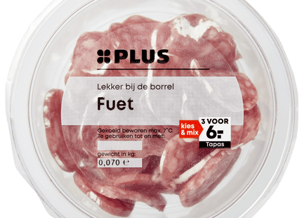 Fuetplakjes