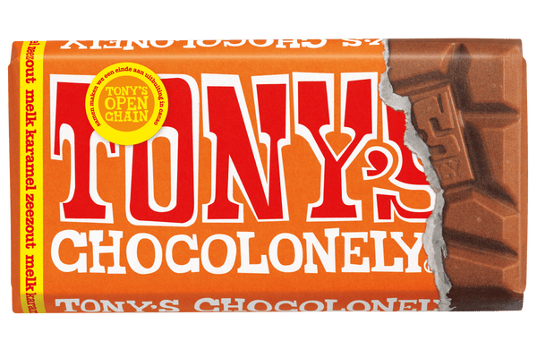 Tony's Chocolonely Melk karamel zeezout