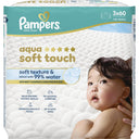 Pampers Aqua Soft Touch Feuchttücher 3er-Pack