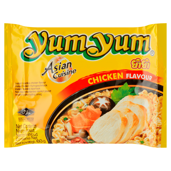Yum Yum Instant noodles chicken flavor 5 pcs