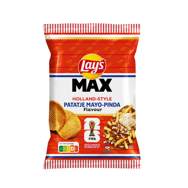 Lays Max Pommes Mayo Erdnuss nach holländischer Art