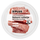 Salami rolletje met kruidenroomkaas