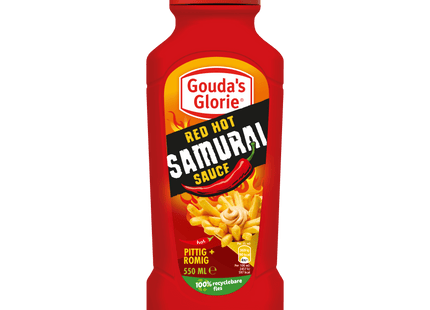 Gouda's Glorie Snack sauce Red hot samurai