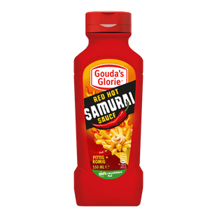 Gouda's Glorie Snacksaus Red hot samurai