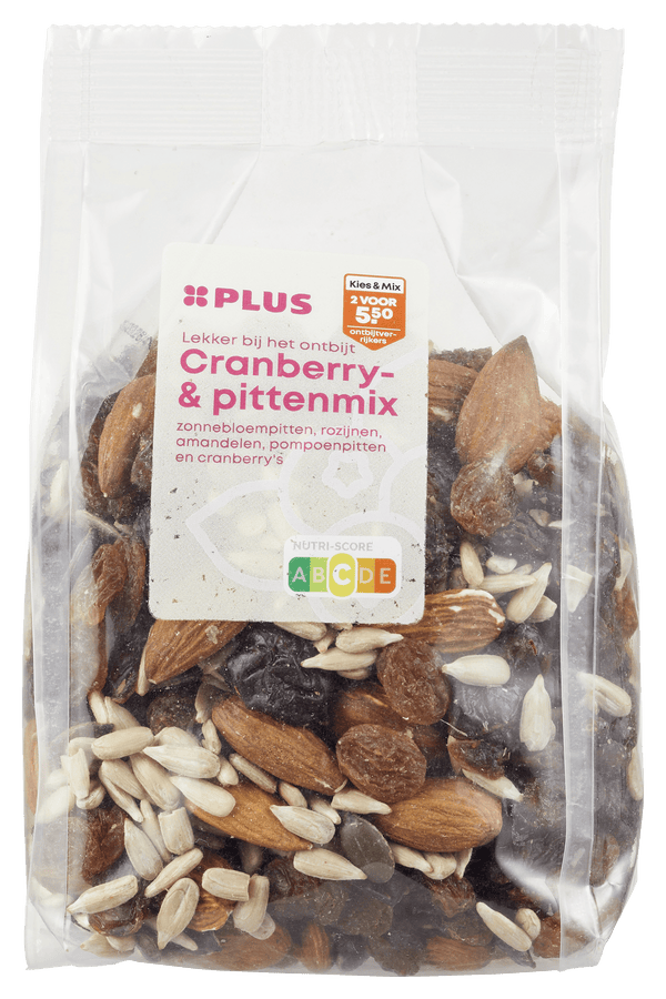 Ontbijtmix cranberry &  pitten