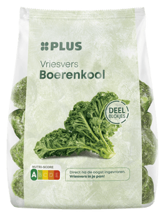 Boerenkool deelblokjes