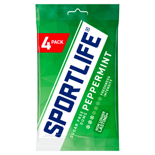 Sportlife Pfefferminz Kaugummi Zuckerfrei