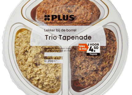 Trio tapenade