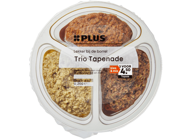 Trio tapenade