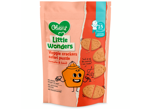 Olvarit crackers tomato basil +15m