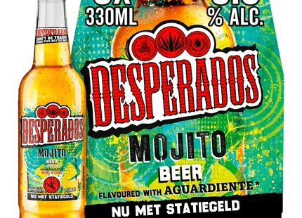 Desperados Mojito beer bottle