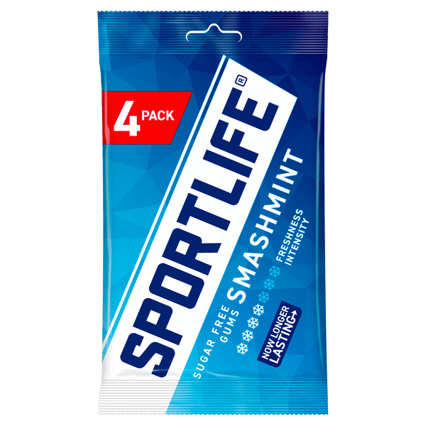 Sportlife Smashmint Kaugummi Zuckerfrei