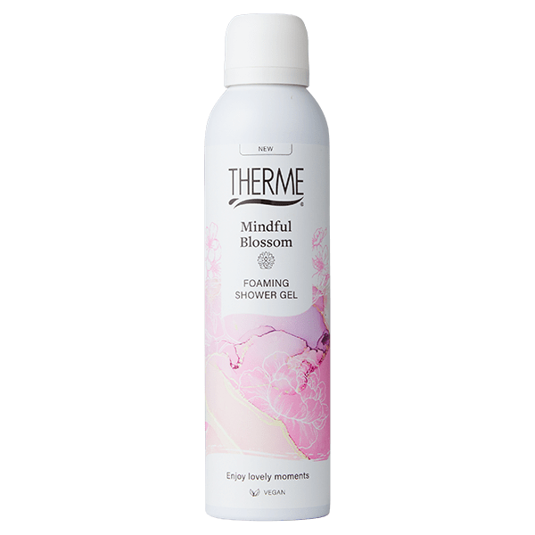 Therme Mindful blossom foaming shower