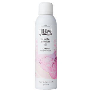 Therme Mindful blossom foaming shower