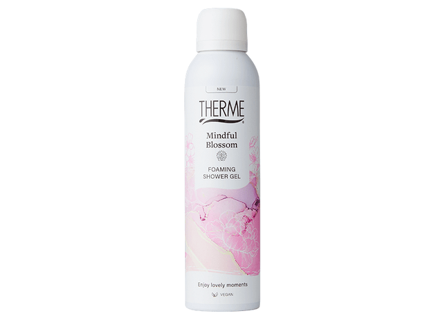Therme Mindful blossom foaming shower