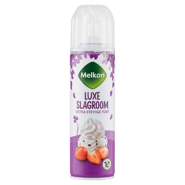 Melkan Luxury whipped cream in spray cream