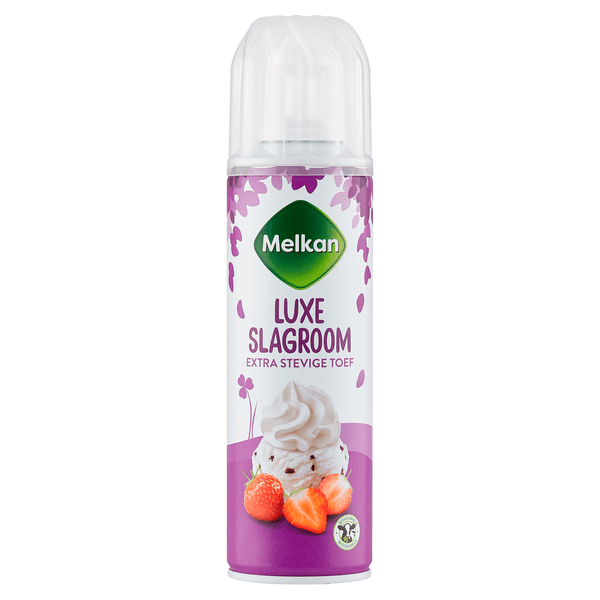 Melkan Luxe slagroom in spuitroom