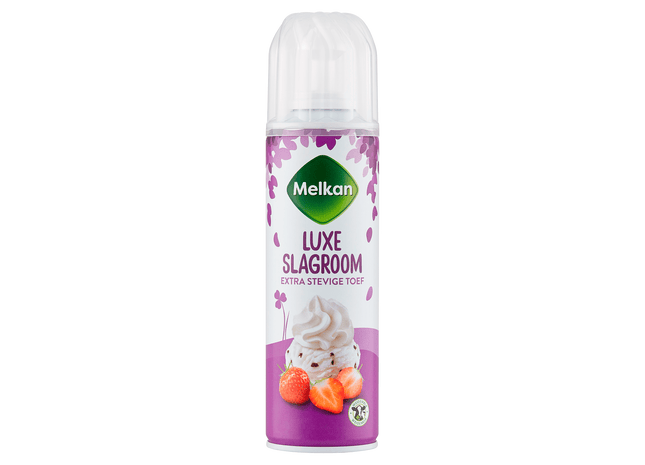 Melkan Luxe slagroom in spuitroom