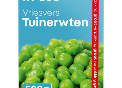 Tuinerwten extra fijn