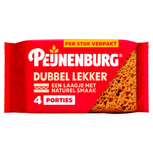 Peijnenburg Dubbel lekker naturel 4-pack  Dutchshopper