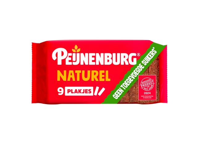 Peijnenburg Naturel zonder toegev. suiker gesneden  Dutchshopper