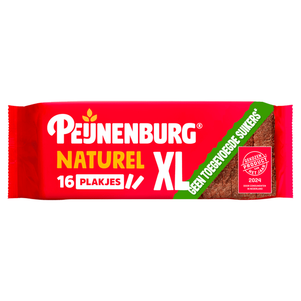 Peijnenburg Natural without added sugar sliced