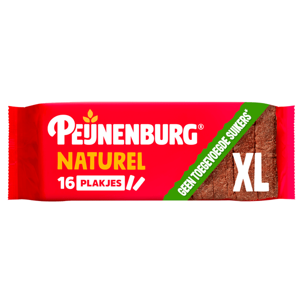 Peijnenburg Natur ohne zugesetzten Zucker geschnitten