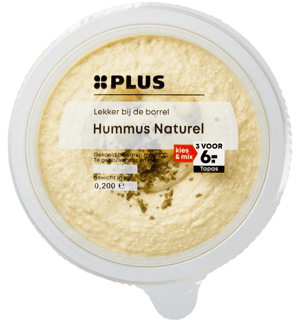 Natural hummus