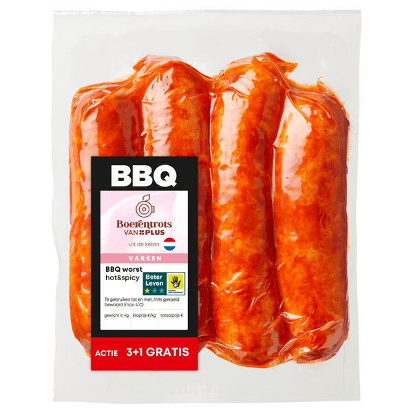 Boerentrots Grillwurst Hot & Spicy