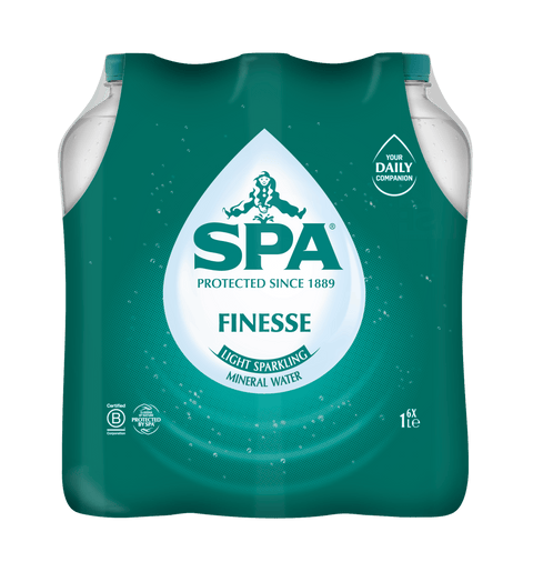 Spa Intense sparkling mineral water