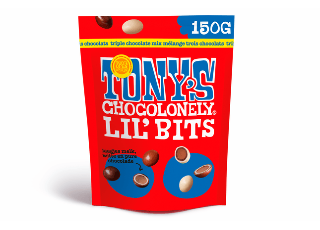 Tony's Chocolonely Lil'bits triple chocolate mix