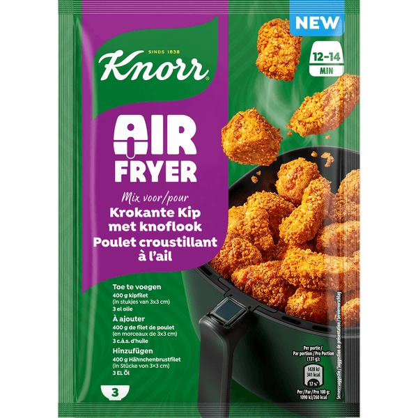 Knorr Airfryer Crispy Garlic Chicken Tenders