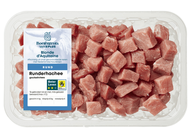 Boerentrots Runderhachee Goulashvlees