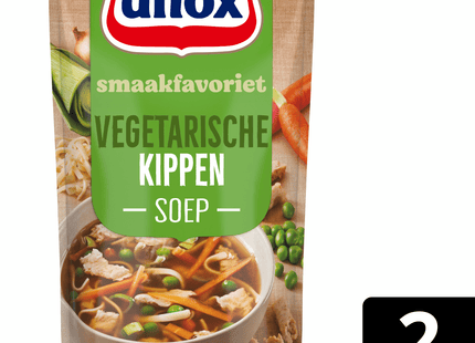 Unox Soep in zak vegetarische kippensoep