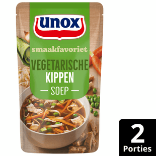 Unox Soep in zak vegetarische kippensoep