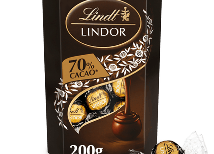 Lindt Lindor Cornet puur 70%