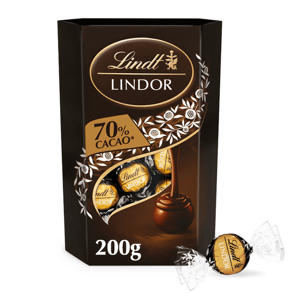 Lindt Lindor Cornet Dark 70%