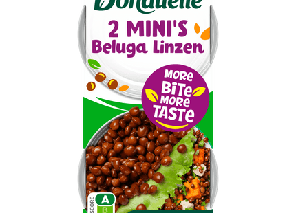 Bonduelle Beluga lentils 2 minis