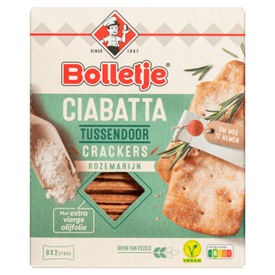 Bolletje Ciabatta Tussendoorcracker Rozemarijn