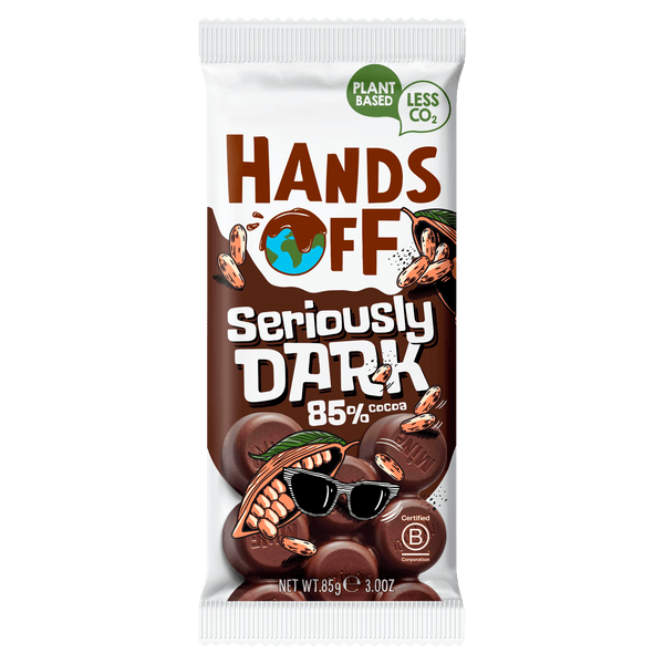 Hands off Vegan Seriously Dark 85%