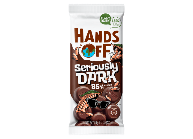 Hands off Vegan Seriously Dark 85%