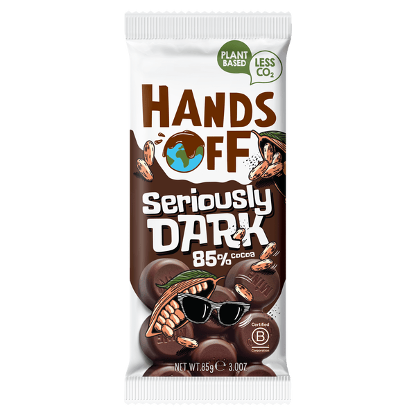 Hands off Vegan Seriously Dark 85%