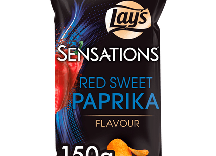 Lays Sensations chips red sweet paprika