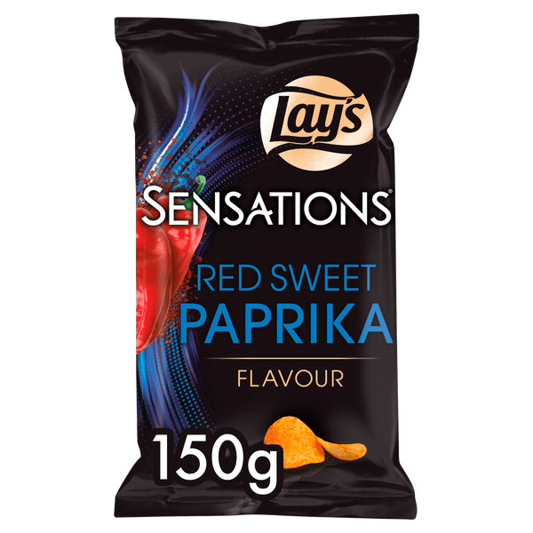 Lays Sensations chips red sweet paprika