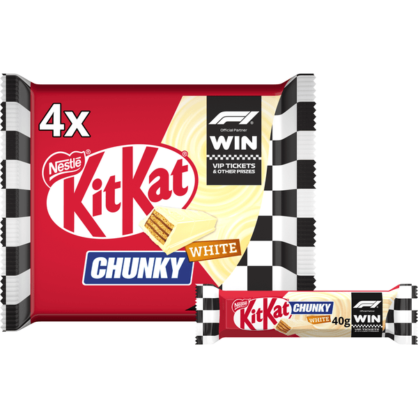 KitKat Chunky white 4-pack