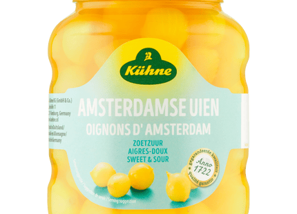 Kuhne Amsterdamse uien 370 ml
