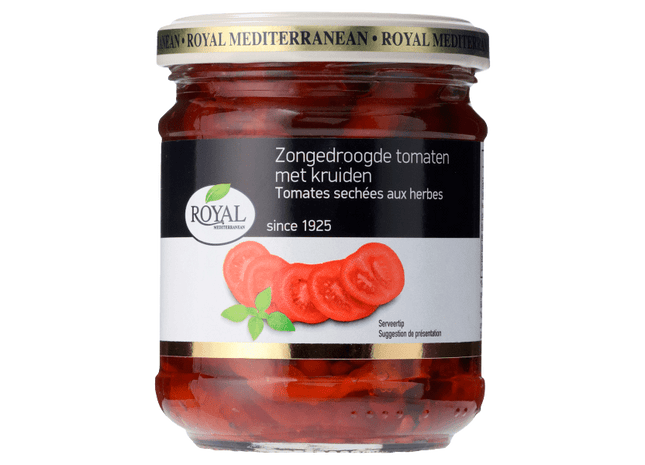 Royal Zongedroogde tomaten met kruiden